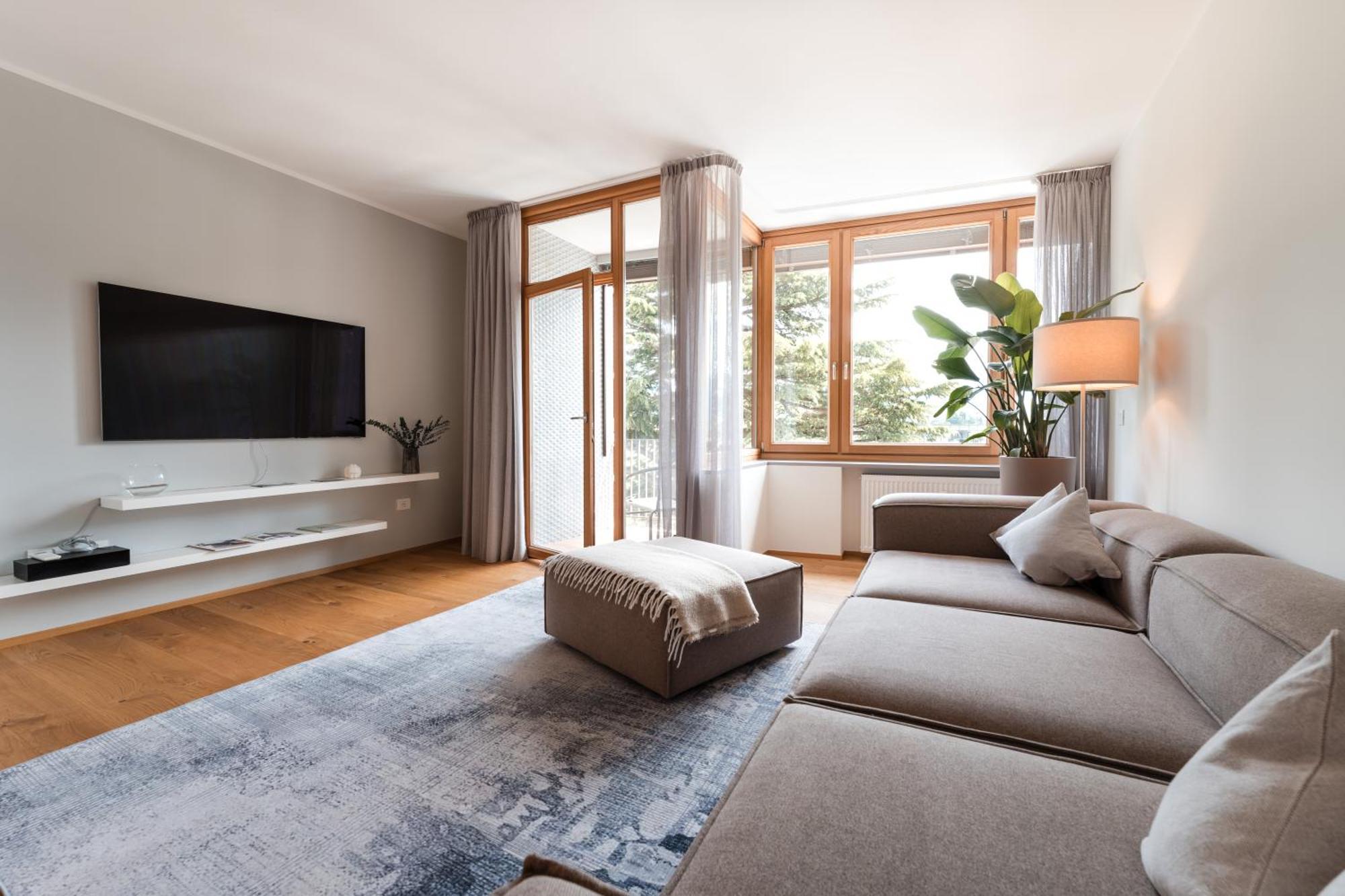 Promenaden Lounge Apartment Merano Bagian luar foto
